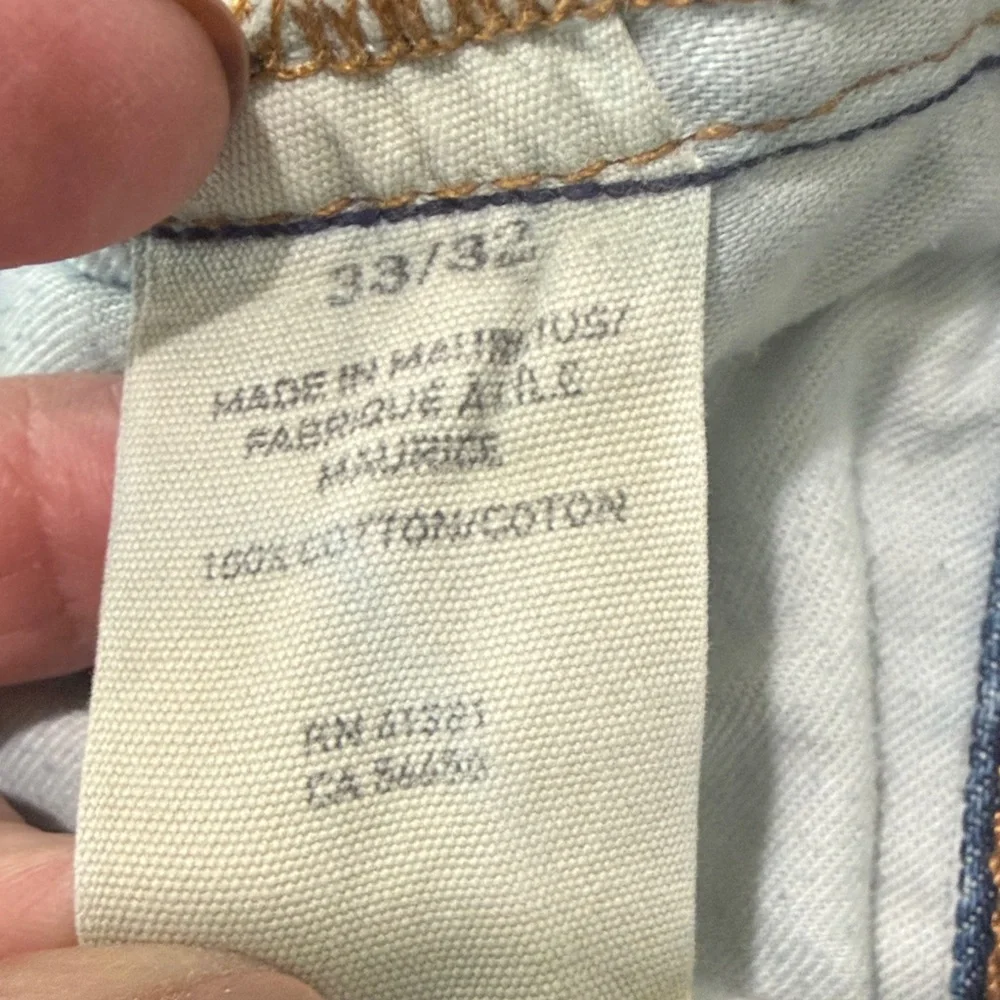 Denim & Supply Ralph Lauren Faded Light Blue Denim Jeans - Picture 3 of 6